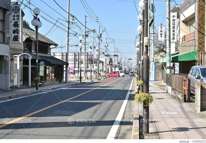 鴻巣市の街並み